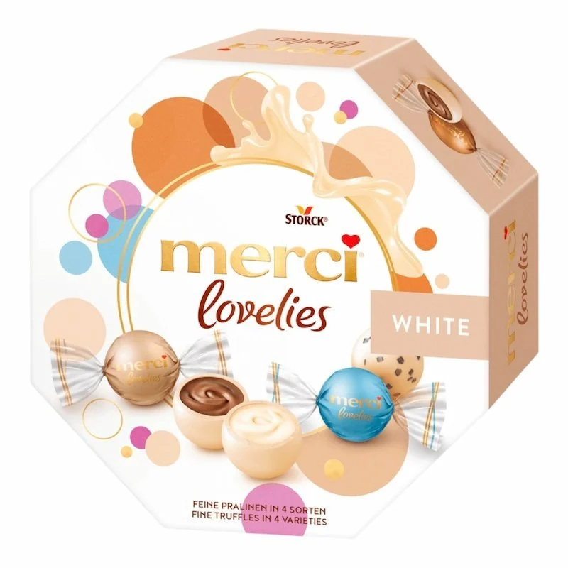 Merci Lovelies White 185g