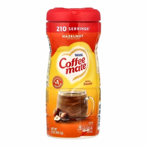Nestle Coffee Mate Noisette 425 g – Crème Non Laitiere Noisette