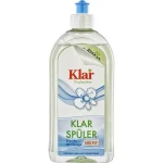 Klar EcoSensitive Klarspuler Sans Parfum 500ml – Liquide de Rinçage Ecologique pour Lave-Vaisselle