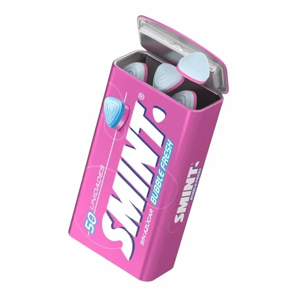 Smint Bubble Fresh – Boîte Métallique de 50 Bonbons