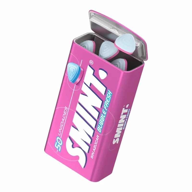 Smint Bubble Fresh – Boîte Métallique de 50 Bonbons