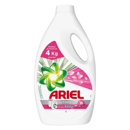 Ariel Detergent Lessive Liquide Automatique Fraîcheur Downy – 4kg