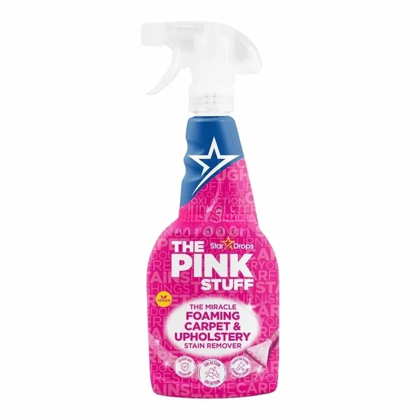 The Pink Stuff – Detachant Mousse Tapis & Ameublement 500ml Nettoyage en Profondeur