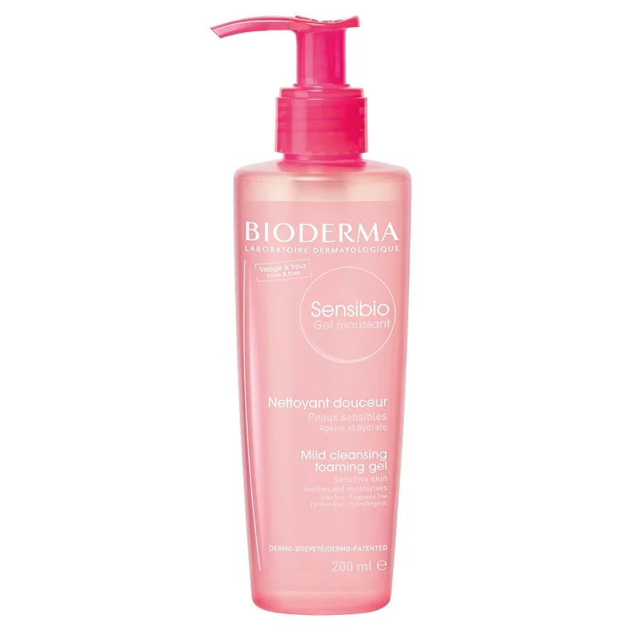 Bioderma Sensibio Gel Moussant Nettoyant Douceur – Peaux Sensibles 200 ml