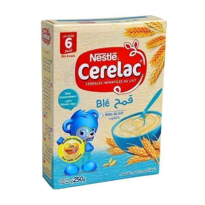 Nestlé – Céréale au Blé pour bébé Cerelac 250g