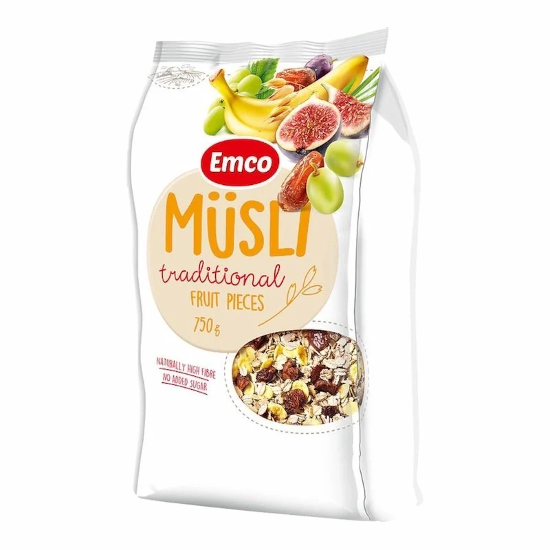 Emco Musli Traditional Fruit Pieces 750 g — vue 2