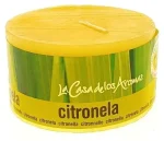 La Casa De Los Aromas Vela Citronela 250g – Bougie Parfumee Anti Moustiques