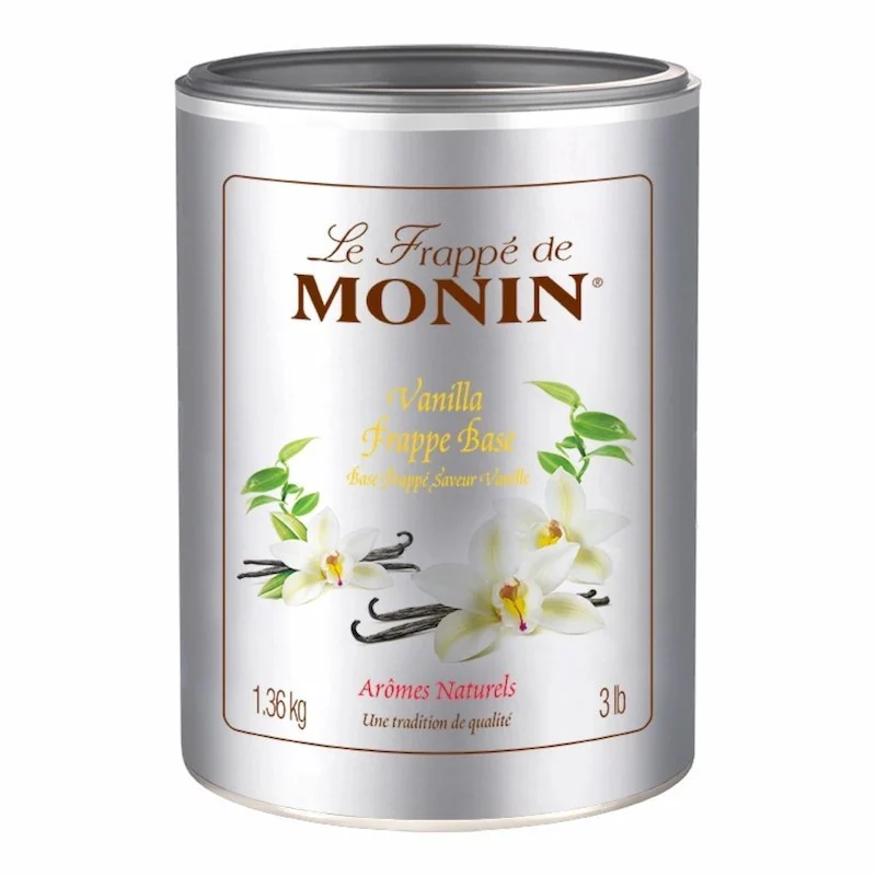 Monin – Le Frappe de MONIN Vanille – 1,36 kg