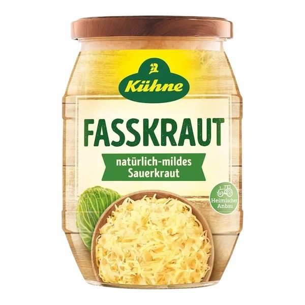 Kuhne – Choucroute Kuhne 400 g – Chou Fermente de Qualite Superieure