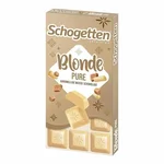 Schogetten Blonde Pure – 100 g Delice onctueux au chocolat blanc fondant