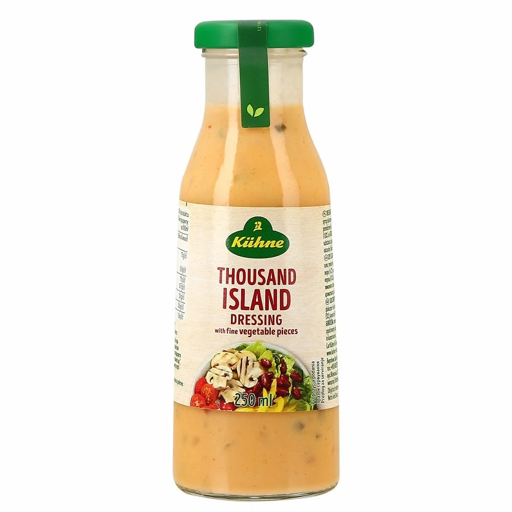 Kuhne Dressing Thousand Islands 250 ml – Sauce Salade Cremeuse & Legerement Sucree