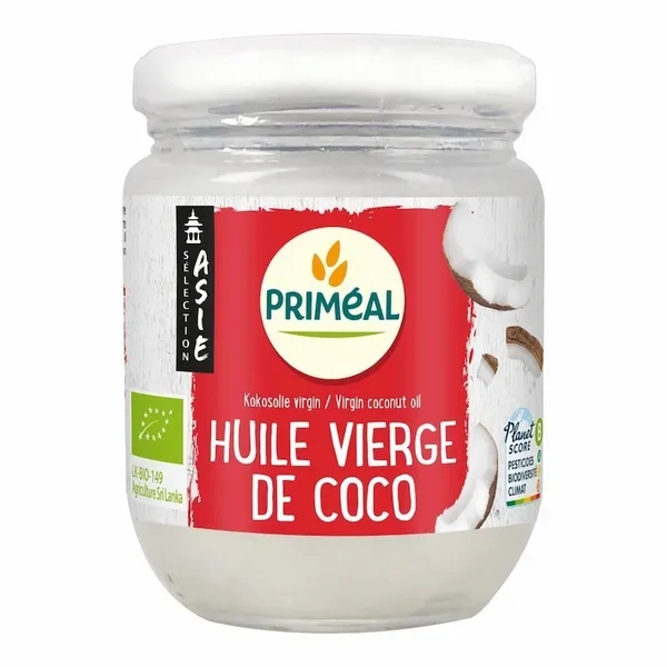Primeal Huile Vierge de Coco 200 ml – Huile de Coco Bio & Naturelle