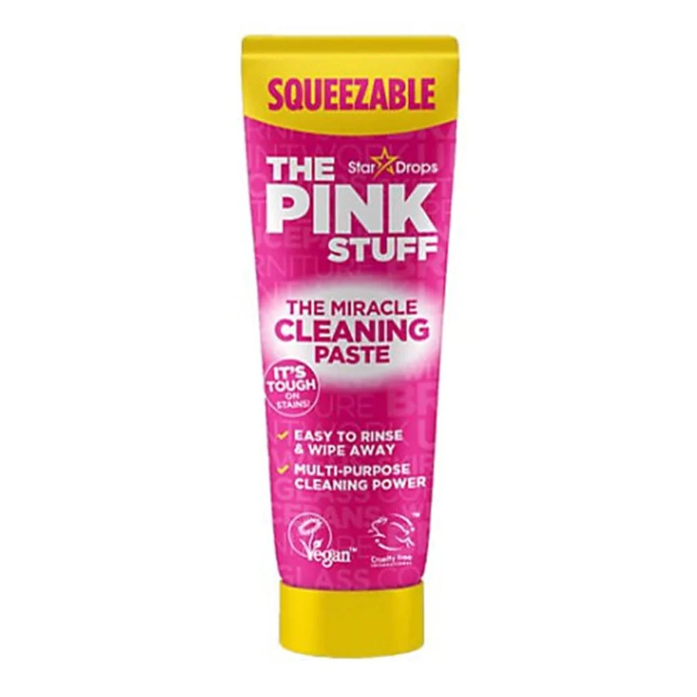 The Pink Stuff The Miracle Cleaning Paste Tube Squeezable – Pate Nettoyante Multi Usages
