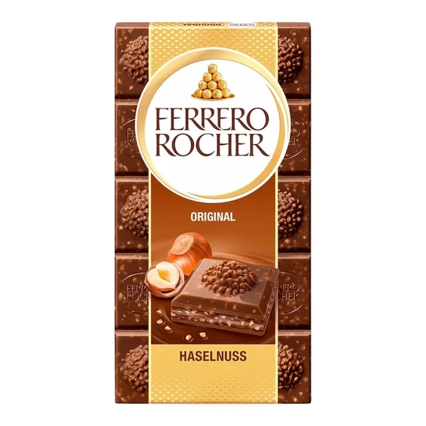 Ferrero Rocher Tablette Noisette – 90g