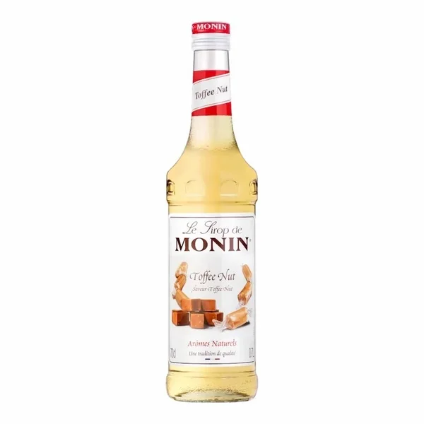 Monin Sirop Toffee Nut – 70 cl – Saveur Caramel & Noix Gourmande