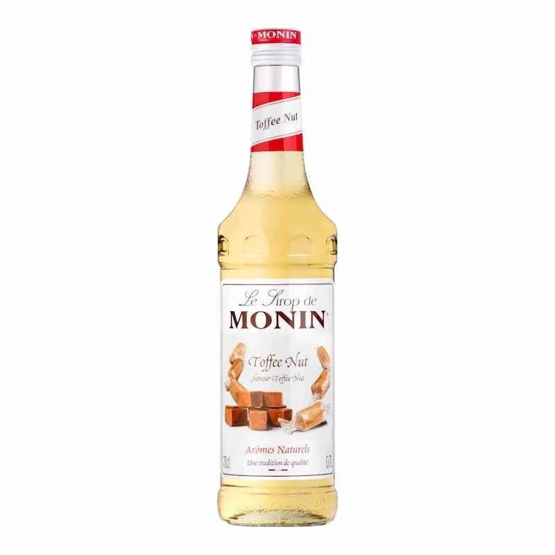 Monin Sirop Toffee Nut – 70 cl – Saveur Caramel & Noix Gourmande