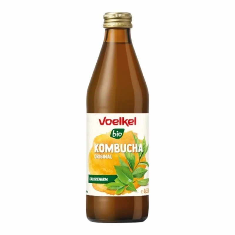 Voelkel Kombucha Original – Boisson Fermentée Bio – 33 cl
