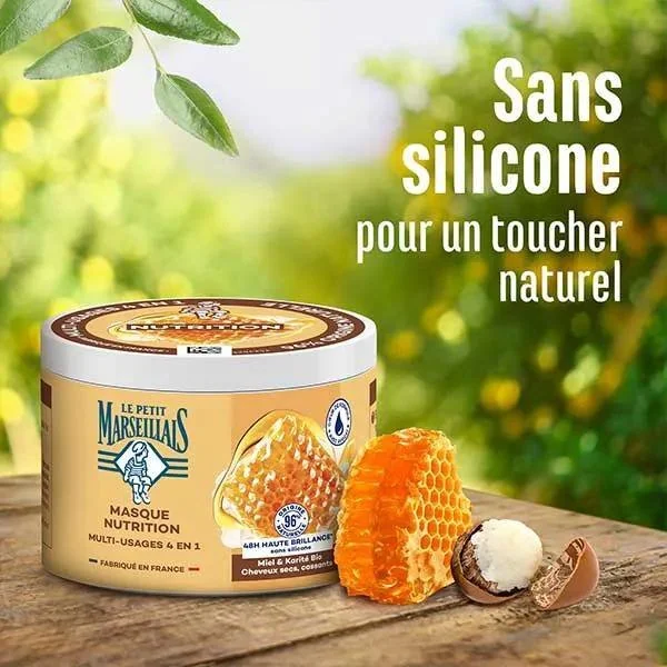 Le Petit Marseillais Masque Soin Capillaire Nutrition Multi Usage 4en1 – 370ml — vue 3