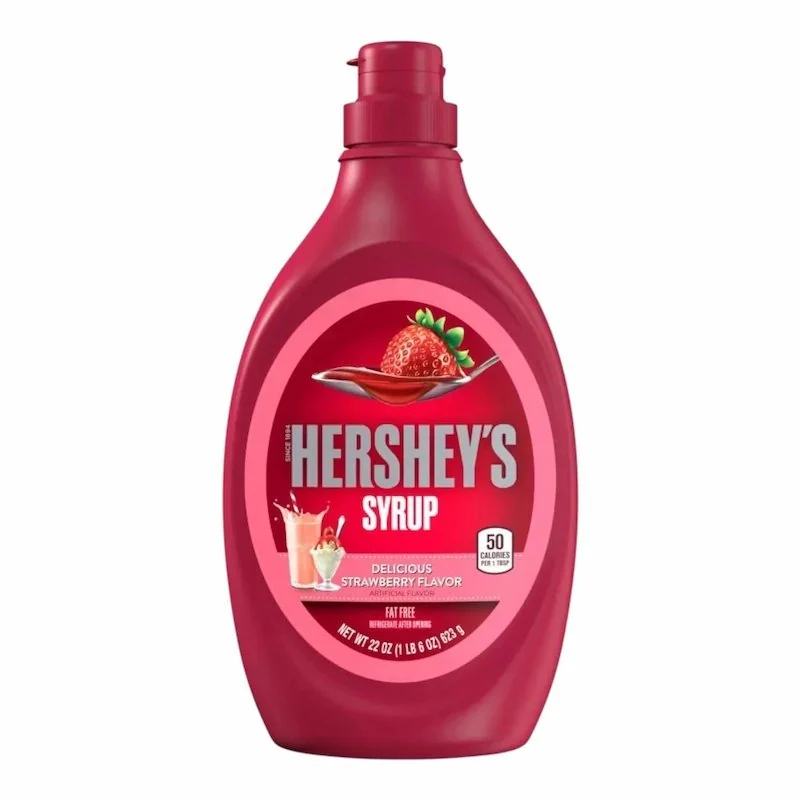 Hershey’s – HERSHEYS Sirop de Fraise 623 g – Douceur Fruitée pour Desserts et Boissons