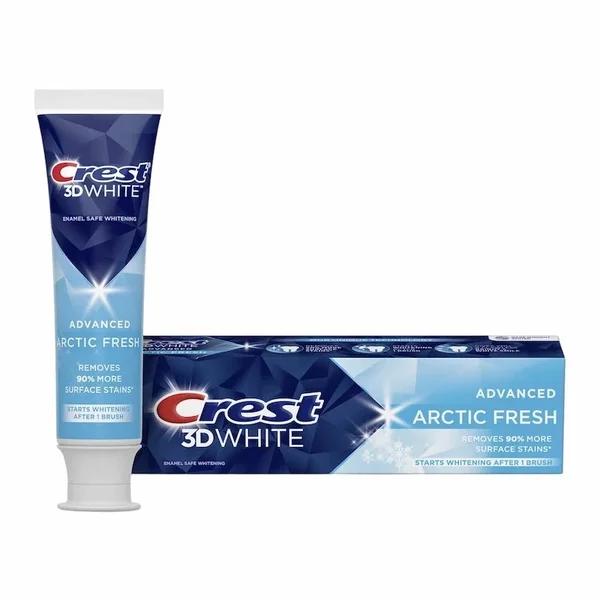 Crest – Dentifrice Crest 3D White Advanced – Arctic Fresh – 135 ml