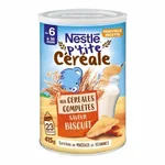 NESTLÉ P’tite Céréale Saveur Biscuit aux Céréales Complètes – 415g