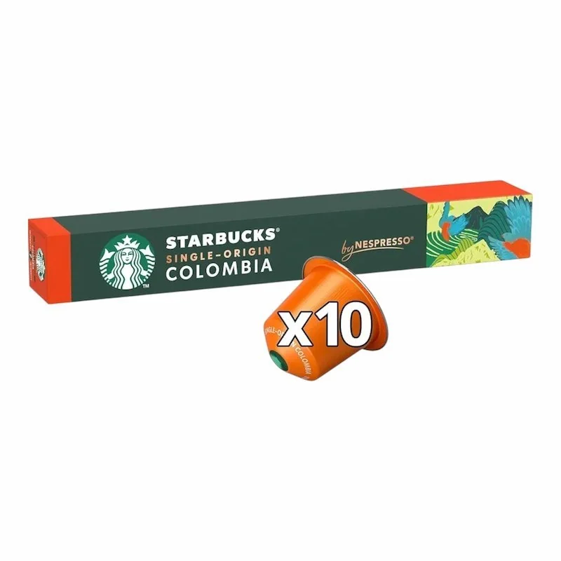 STARBUCKS Single Origin Colombia Medium Roast Coffee Capsules 10 Capsule