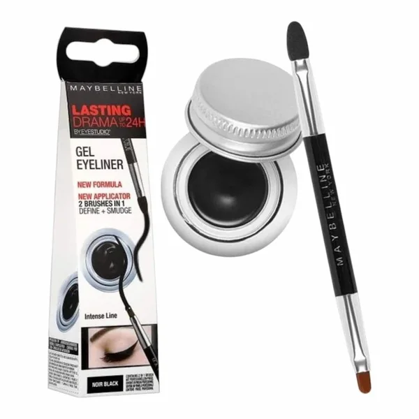 MAYBELLINE Eye Studio Lasting Drama 24H – Eyeliner Noir Intense Longue Tenue