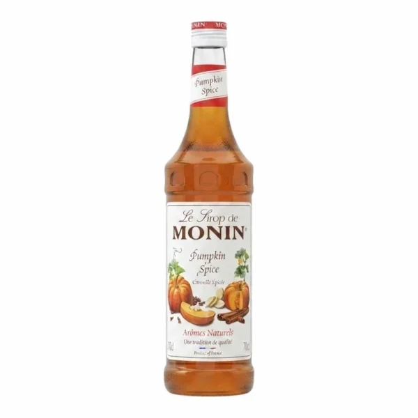 Monin – Sirop de Citrouille Epicee MONIN 700ml – Pumpkin Spice pour Cafés & Cocktails