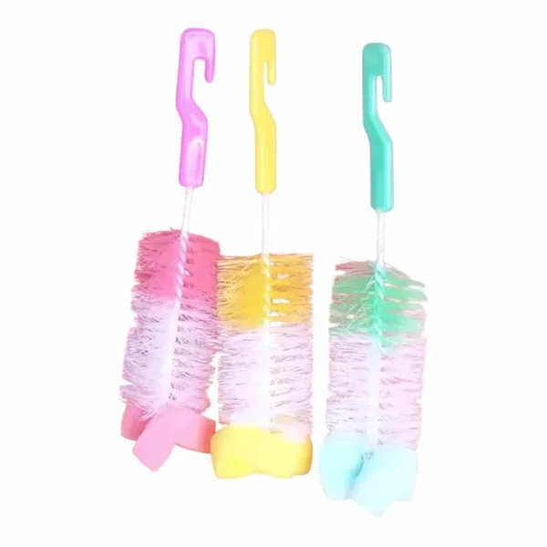Brosse de Nettoyage pour Biberon – Set 2 Pièces Rotation 360°