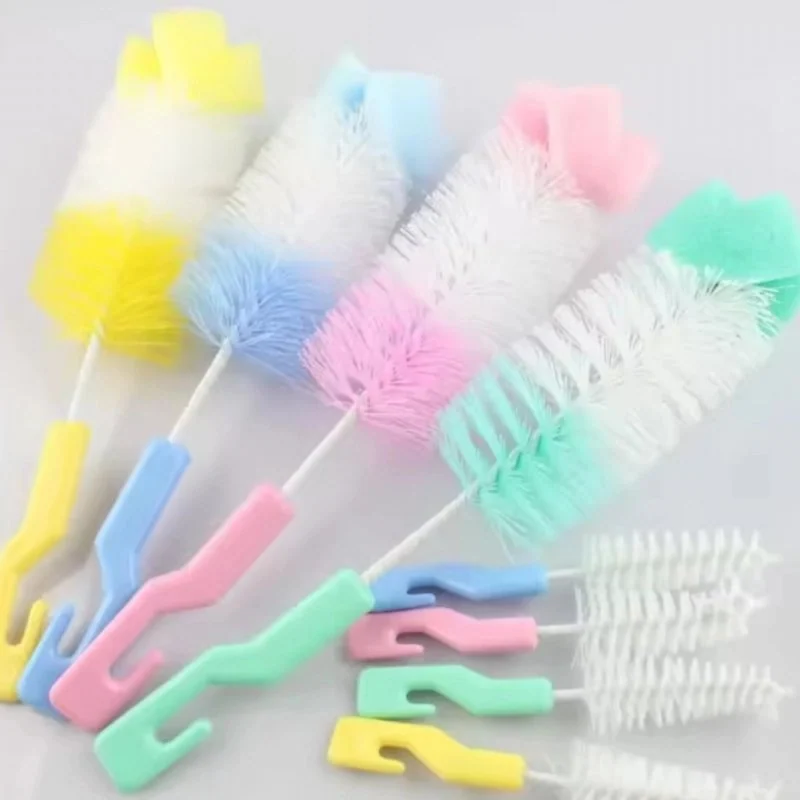 Brosse de Nettoyage pour Biberon – Set 2 Pièces Rotation 360° — vue 2