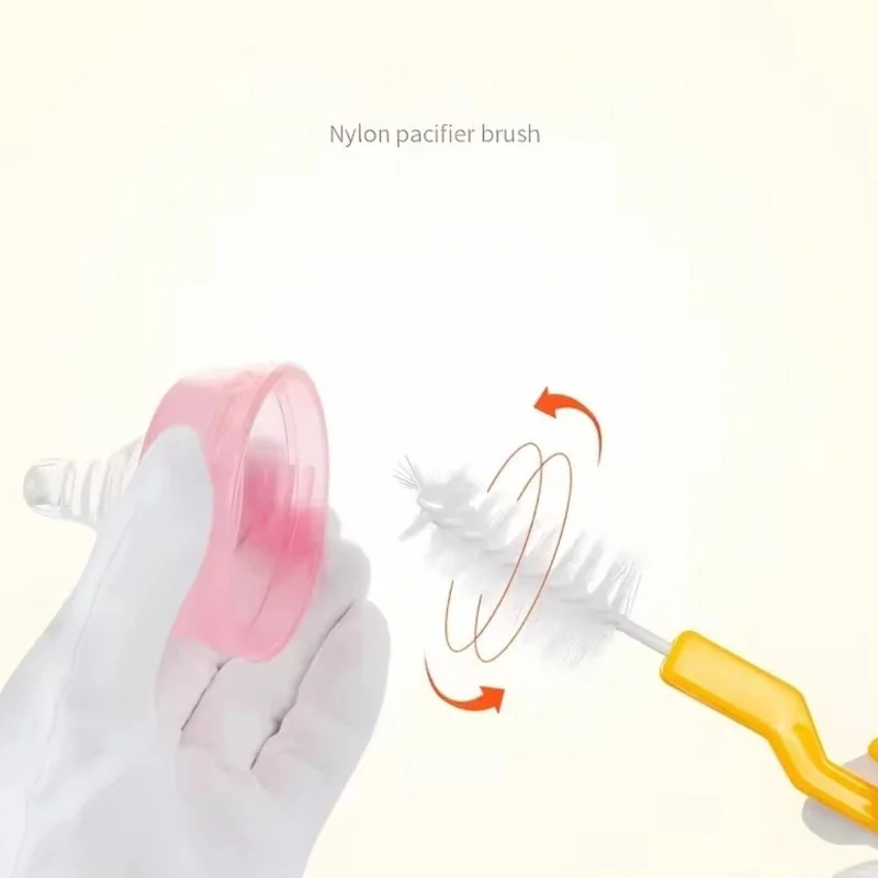 Brosse de Nettoyage pour Biberon – Set 2 Pièces Rotation 360° — vue 3