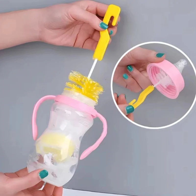 Brosse de Nettoyage pour Biberon – Set 2 Pièces Rotation 360° — vue 4