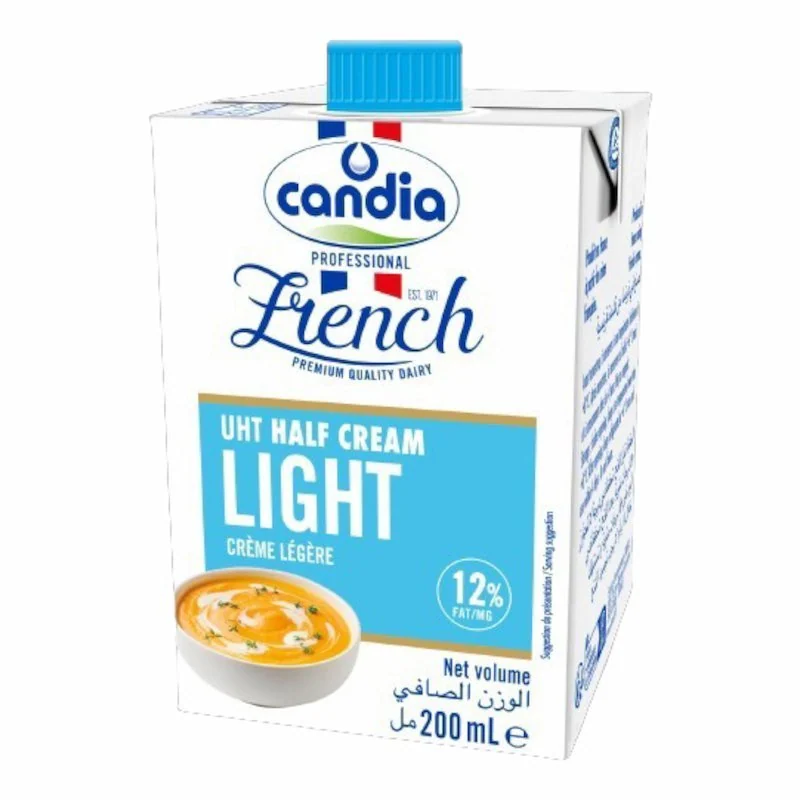 Candia – Creme UHT Légère 12% Candia – 200 ml