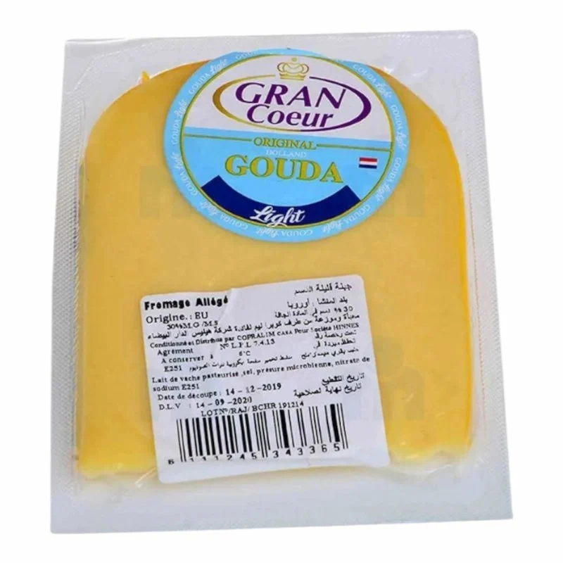 Gran coeur – Fromage Gouda Allégé 265g