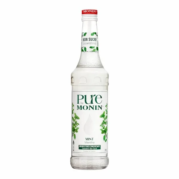 Monin – Pure by Monin Menthe Sans Sucre Ajoute – 700 ml