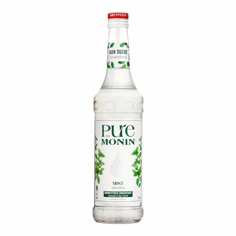 Monin – Pure by Monin Menthe Sans Sucre Ajoute – 700 ml