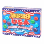 Zed Candy Jawbreaker USA Bonbons Durs Assortis avec Chewing-Gum – 140 g