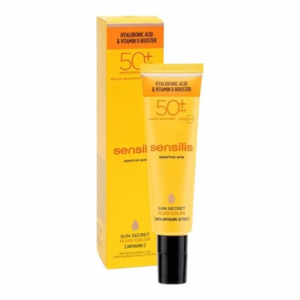 Sensilis Sun Secret Fluide Teinté Anti-Âge SPF50+ – 50ml