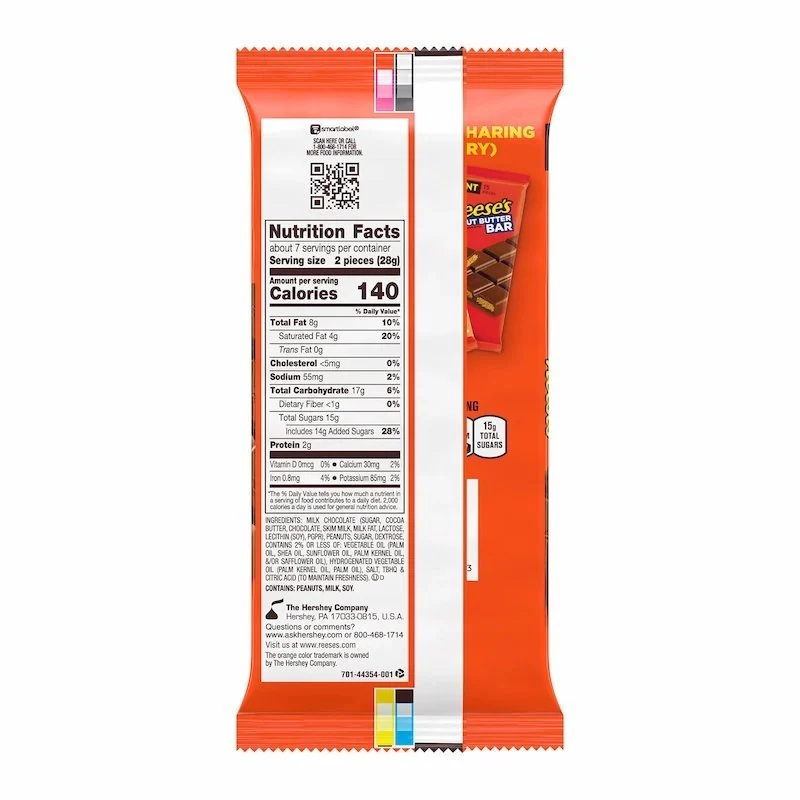Reese's – Reeses Peanut butter Bar 120 g — vue 2
