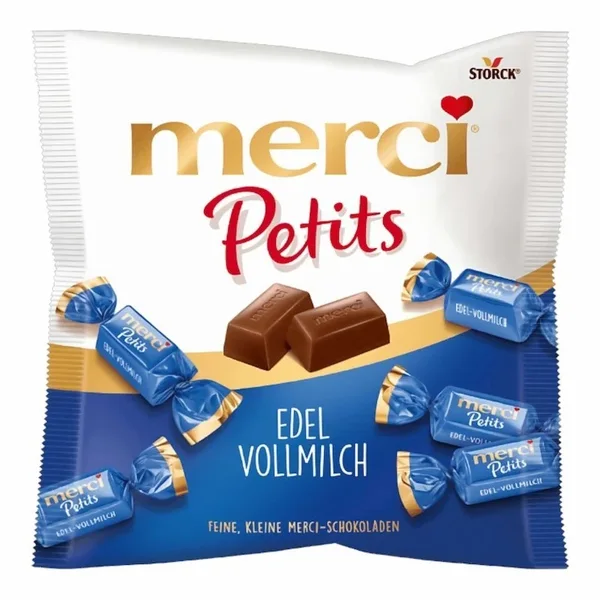 Merci Petits Collections Chocolats au Lait Nobles 125g –