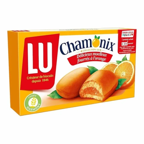 LU Chamonix Orange Biscuits – 250g