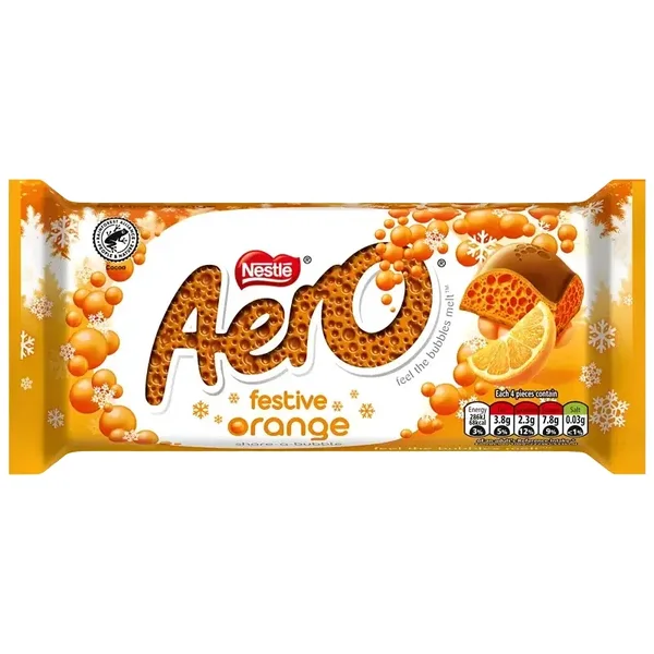 Nestlé Aero Orange Chocolate 90g