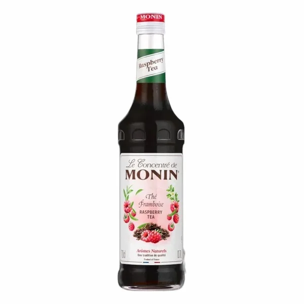 MONIN Raspberry Tea 70 cl – Sirop The Framboise Concentré pour Boissons