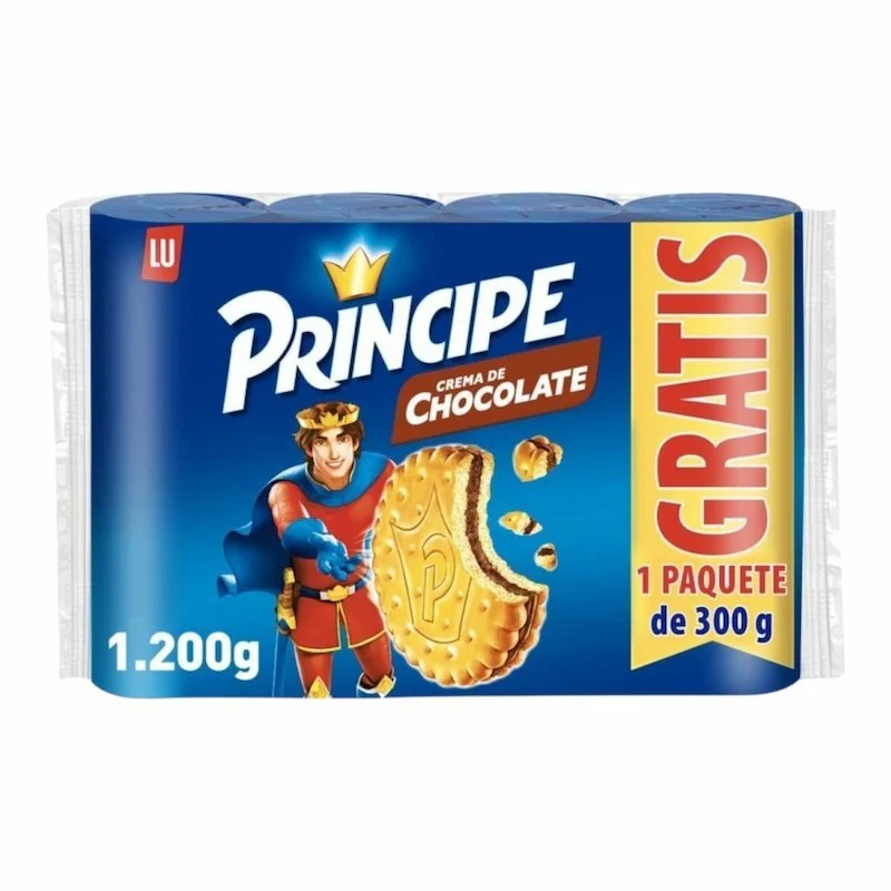 LU – Prince Biscuits Fourrés à la Crème au Chocolat – 4 x 300gD