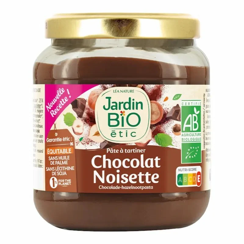 Jardin Bio Chocolate Noisette sans Gluten 350g