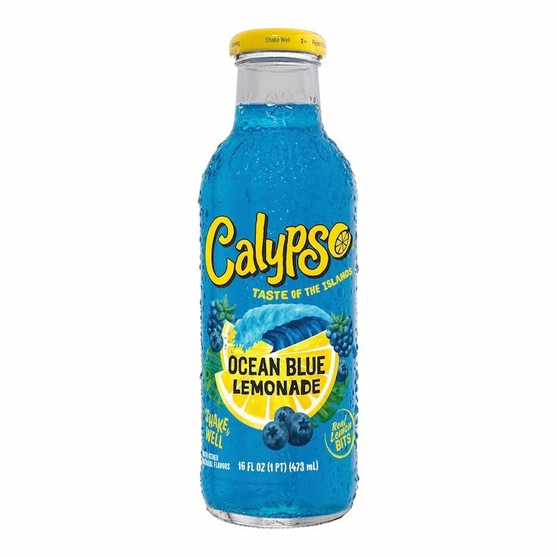 Calypso Ocean Blue Lemonade – Boisson Rafraîchissante 473 ml