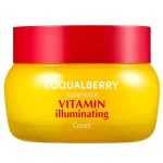 Eqqualberry Glow Filter Vitamin Illuminating Cream 50ml – Creme Eclat à la Vitamine C & Niacinamide – Hydratation Intense