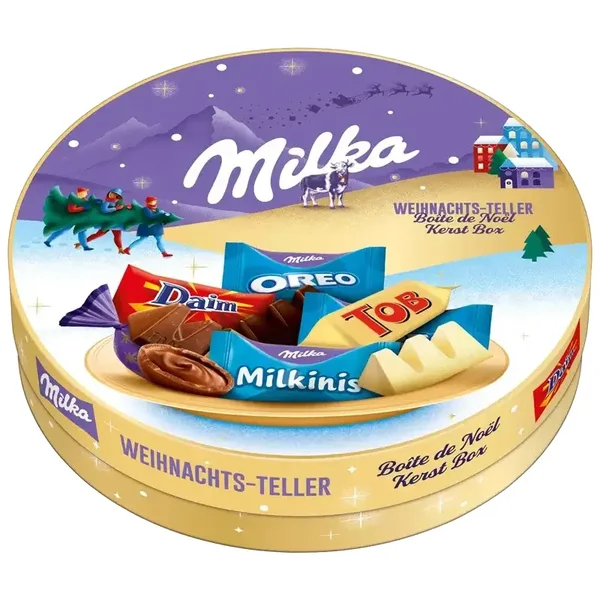 Milka And Friends Assiette De Noël 198g