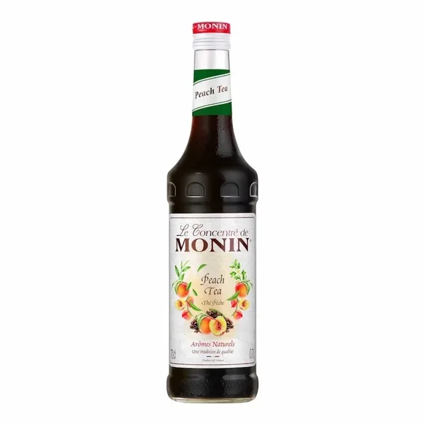 MONIN Concentre The Peche 700 ml – Saveur fruitée et rafraîchissante