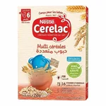 Nestlé – Cerelac Multicereales Sans Sucre Ajoute 250 g – Cereales Bebe Nutritives 6m+